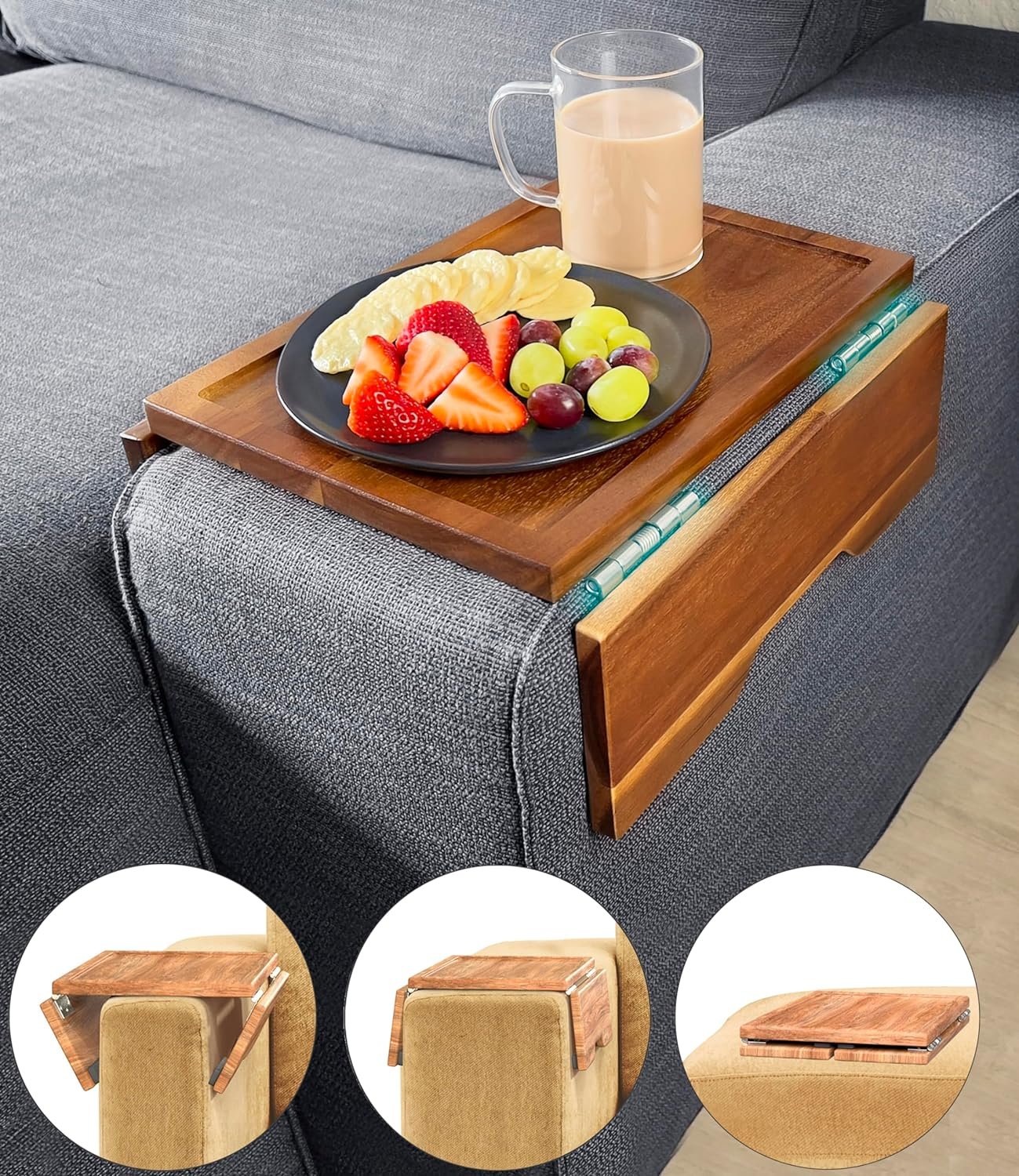 Sofa with armrest storage2